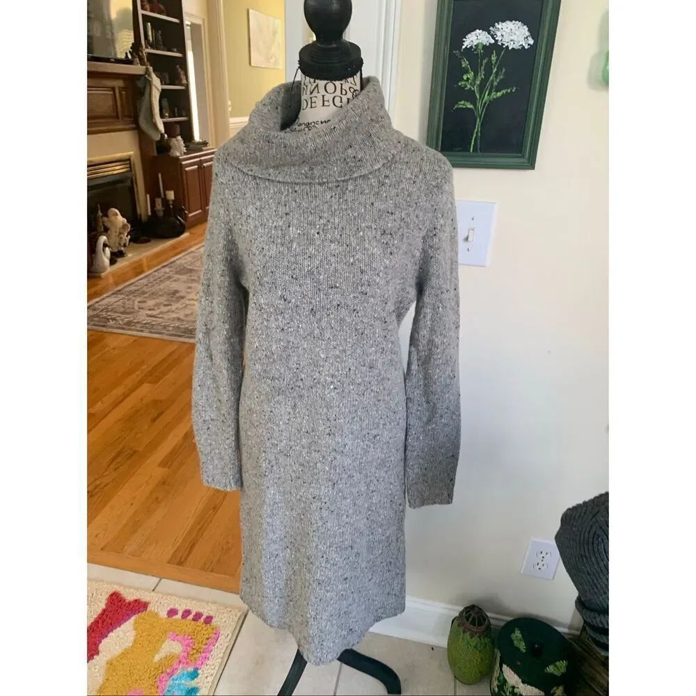 Ralph Lauren Gray Sweater Dress